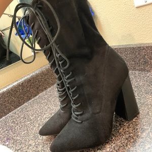 Justfab heeled boots